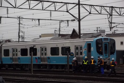 青い森鉄道の新型車両「青い森703系」が完成…2014年3月デビュー 画像