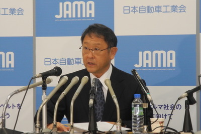 豊田自工会会長、2020年の東京オリンピックで未来のモビリティ社会の実現を 画像