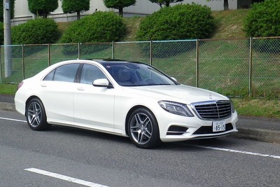 【メルセデスベンツ S550 試乗】上質感で一線画す内装と最新インテリジェントドライブに感銘…松下宏 画像