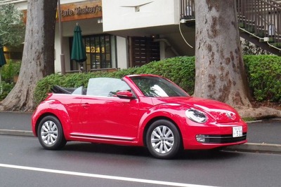 【VW ザ・ビートル カブリオレ 試乗】幌トップ&フルオープンの開放感…松下宏 画像