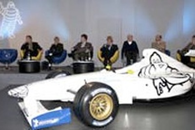ミシュランがF1参戦公式発表会---集まった顔、顔、顔 画像