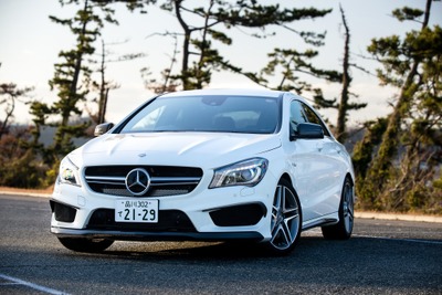 メルセデスベンツ CLA45 AMG 世界で最もパワフルな量産4気筒ターボエンジンを搭載［写真蔵］ 画像