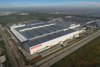 ホンダ、インドネシア新四輪車工場で新型モビリオの生産を開始 画像