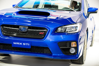 【デトロイトモーターショー14】WRX STI 発表…レース車両を先行公開した理由 画像