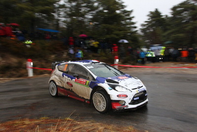 【WRC 第1戦】ボウフィアーが波乱を制し、ラリーモンテカルロの第1レグをリード 画像