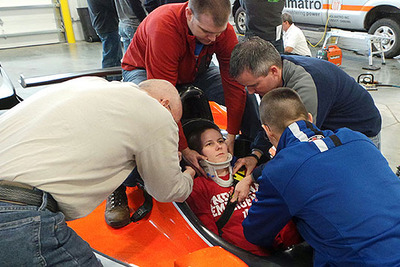 【INDYCAR】インディカーのセーフティチームがシーズン開幕に向けて訓練に励む 画像