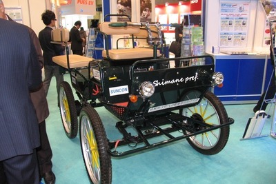 【オートモーティブワールド14】世界最古の自動車ソックリな次世代型自動車? 画像