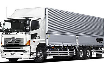日野、大型トラック プロフィア を改良…燃費向上と安全装備機能充実 画像