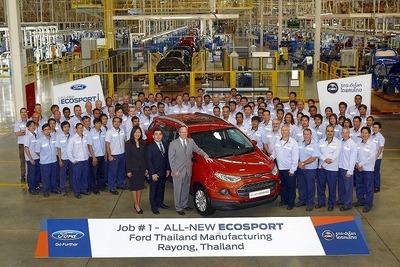 フォード、タイでSUV エコスポーツ を生産開始 画像