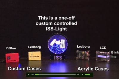 ラズベリーパイが国際宇宙ステーション通過をお知らせ…開発者がキックスターターで資金募集 画像