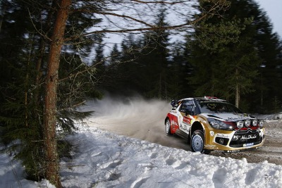 【WRC 第2戦】オストベルグ、ラリースウェーデンのシェイクダウンで最速 画像