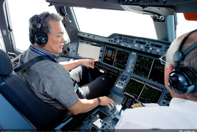 【シンガポール航空ショー14】エアバス A350 XWB、パイロットからも高い評価 画像