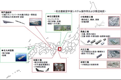 三菱重工、国産リージョナルジェット「MRJ」の量産体制を公表…最終組立は名古屋空港周辺 画像