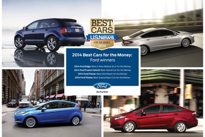 「USニューズ＆ワールドレポート」の“最も値打ちのある車”賞、フォードの4モデルが受賞 画像