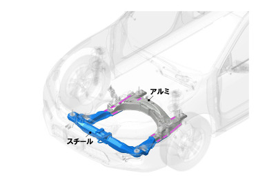 ホンダ、ハイブリッドサブフレーム開発技術が大河内記念技術賞を受賞 画像