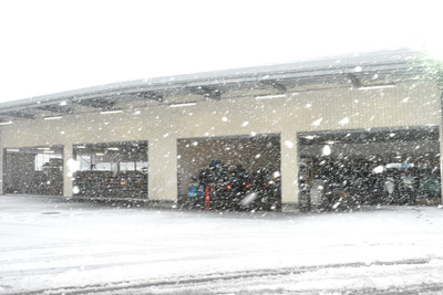 大雪の影響、バイク・オークションにも 画像