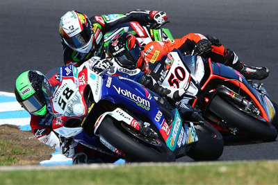 【WSB 開幕戦】スズキ、第1レースでラバティが勝利 画像