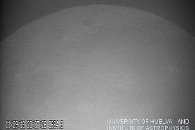 【動画】月面で隕石衝突の巨大閃光を観測 画像