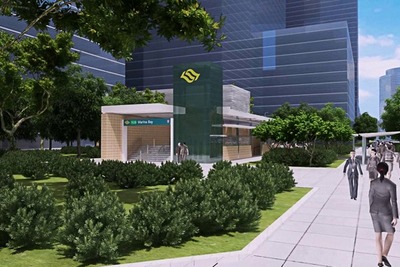 大成建設、シンガポールMRT地下駅の建設工事を受注 画像