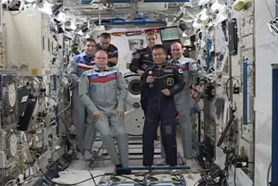 ISS、日本人初、若田宇宙飛行士がコマンダーに就任 画像