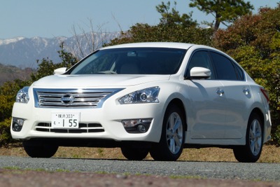 【日産 ティアナ XV 試乗】サルーンらしい乗り味と心地いい室内…島崎七生人 画像