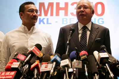 マレーシア航空機は長時間飛行継続か…首相会見 画像