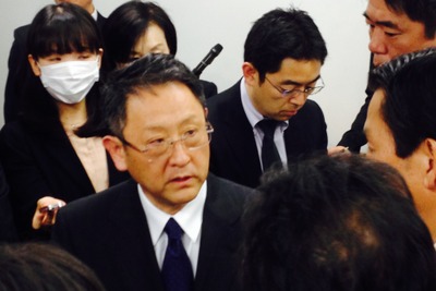 自工会豊田会長、「業績回復するも追い風参考」 画像