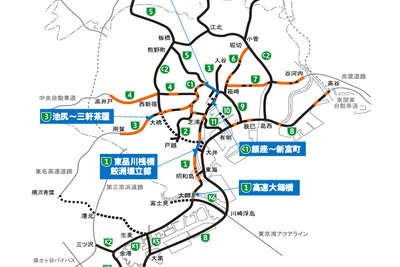 首都高速の大規模更新・改修はなぜ必要か…気になる工事箇所、渋滞、料金、ドライバーへの影響は 画像