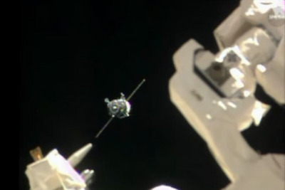 ソユーズTMA-12M宇宙船、ISSへドッキング完了 画像