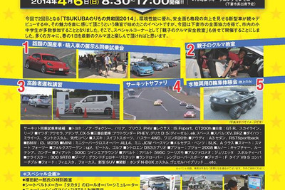 TSUKUBA のりもの共和国、国内外の最新モデルが集合…4月6日 画像