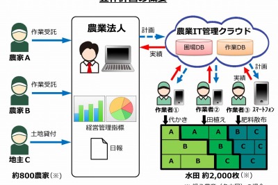 【豊作計画】トヨタの農業IT管理ツール…農作業工程を「見える化」 画像