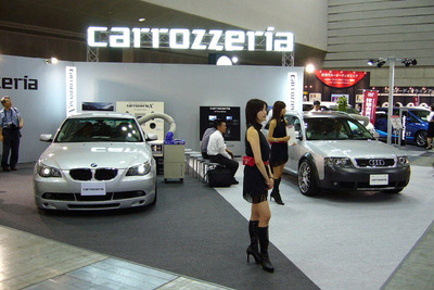 【A&Vフェスタ2005】パイオニア/カロッツェリア、アウディとBMW 画像
