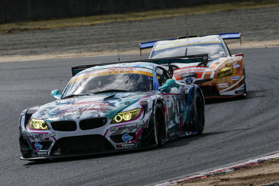 【SUPER GT 第1戦】GT300はBMW勢の1-2、勝ったのは谷口&片岡の初音ミクZ4 画像