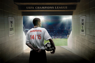 日産、UEFAチャンピオンズリーグと4年間のスポンサー契約を締結 画像