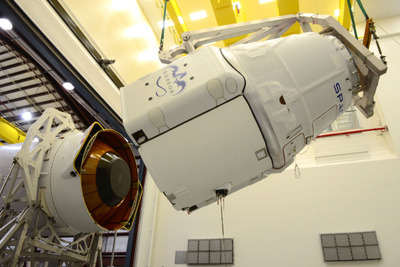 スペースX『ドラゴン』3号機 15日早朝国際宇宙ステーションへ打ち上げ 画像