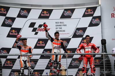 【MotoGP 第2戦】ホンダ、マルケスが開幕2連勝 画像