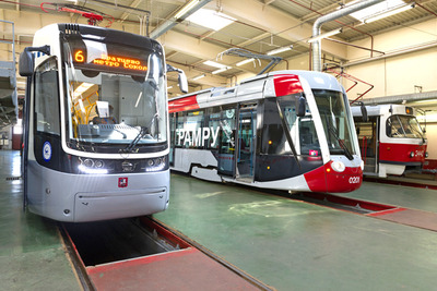モスクワに新型路面電車、7月から営業運転開始 画像