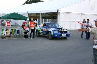 【WRCラリージャパン】車両検査およびシーリング 画像