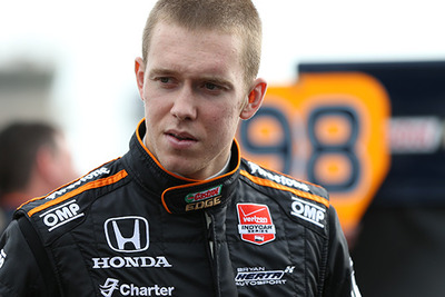 【INDYCAR】ルーキーがテキサスのハイバンクでファーストラップを経験 画像