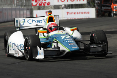 【INDYCAR】パジェノ、パワーとの事故に「二度と話す必要はない」 画像