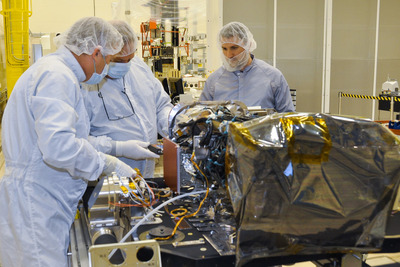 ロッキード・マーチン、GOES-R気象衛星に太陽系紫外線イメージャーをインストール 画像