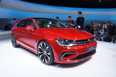 【北京モーターショー14】VW、ニュー・ミッドサイズ・クーペ を発表…新型4ドアクーペを提案 画像