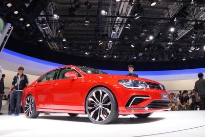 【北京モーターショー14】VW ニュー・ミッドサイズ・クーペ、新型スポーツセダンを示唆［詳細画像］ 画像