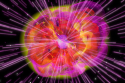 国立天文台の滝脇特任助教などの研究チーム、超新星爆発のニュートリノ加熱説をスーパーコンピューター「京」で計算 画像