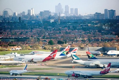 ロンドン・ヒースロー空港の滑走路新設計画、近隣住民の支持が5割近くに達する 画像