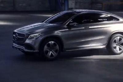 メルセデスベンツからコンセプト クーペ SUV…BMW X6 を意識［動画］ 画像