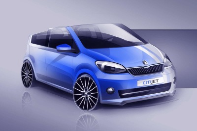 VW up!のシュコダ版、Citigo …ワンオフオープンを予告 画像
