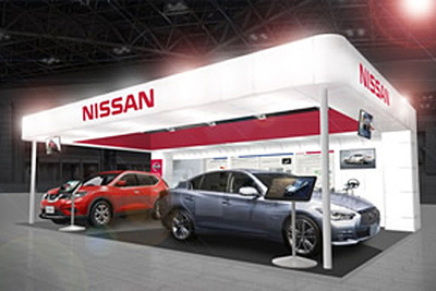 【人とくるまのテクノロジー14】日産、スマート・ルームミラーなど先進技術を出展 画像