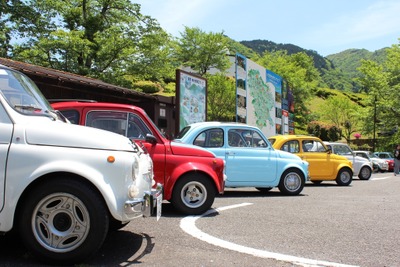 笑い声が絶えないクラシックカーイベント…Italian Job 2014 画像