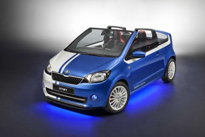 VW up!のシュコダ版、Citi go…ワンオフオープン登場 画像